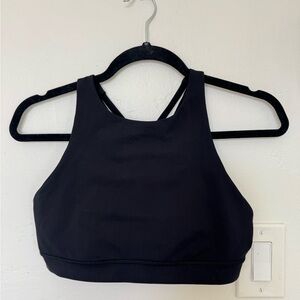 Lululemon Black High Neck Energy Sports Bra